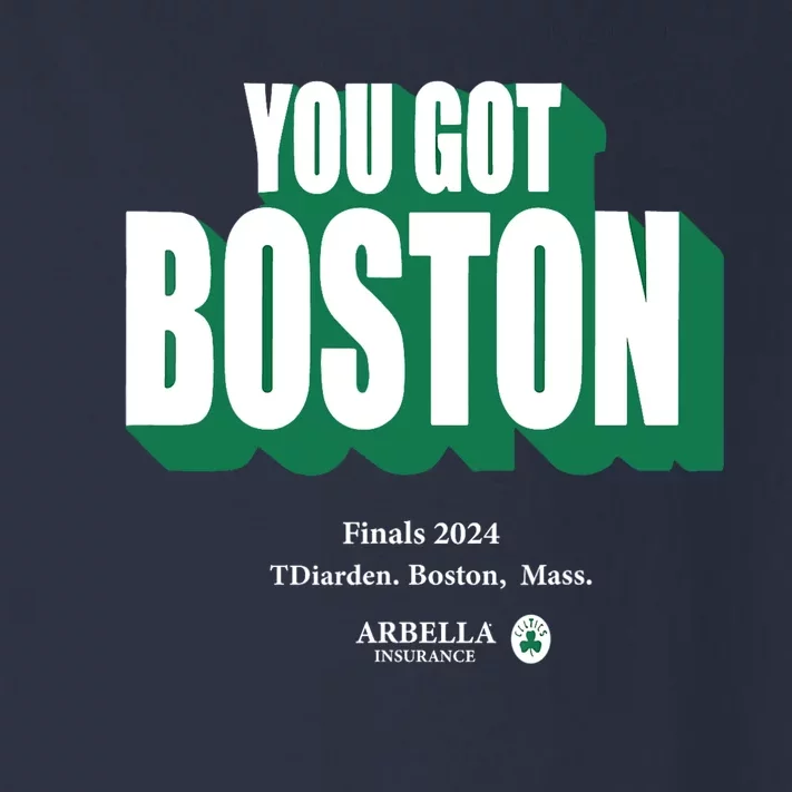 You Got Boston Finals 2024 Toddler Long Sleeve Shirt