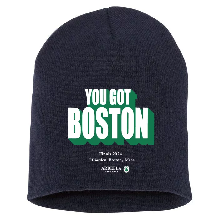 You Got Boston Finals 2024 Short Acrylic Beanie