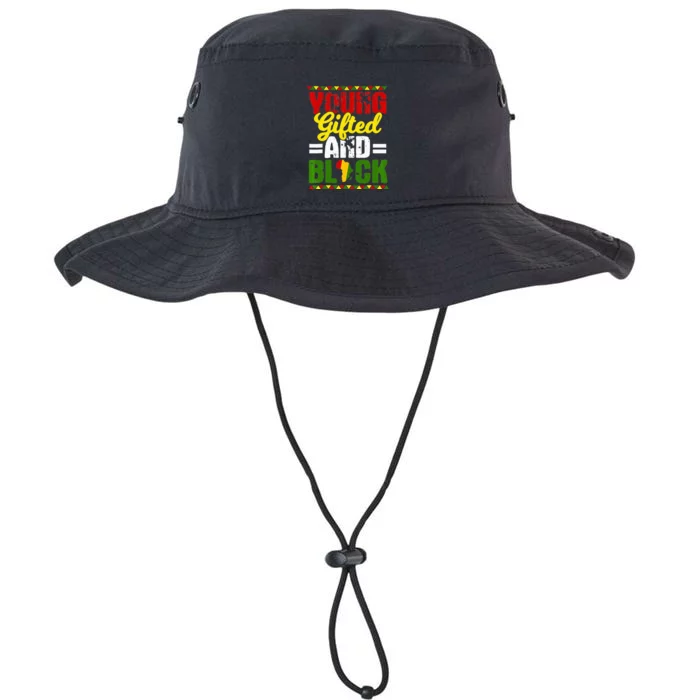 Young Gifted Black Melanin African Black History Month Legacy Cool Fit Booney Bucket Hat