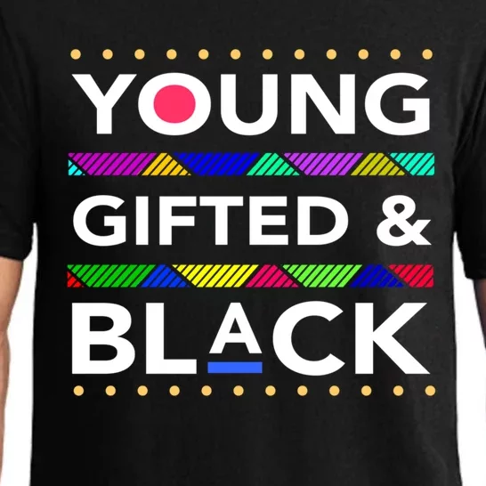 Young Gifted Black4 Black Magic And Black History Gift Pajama Set