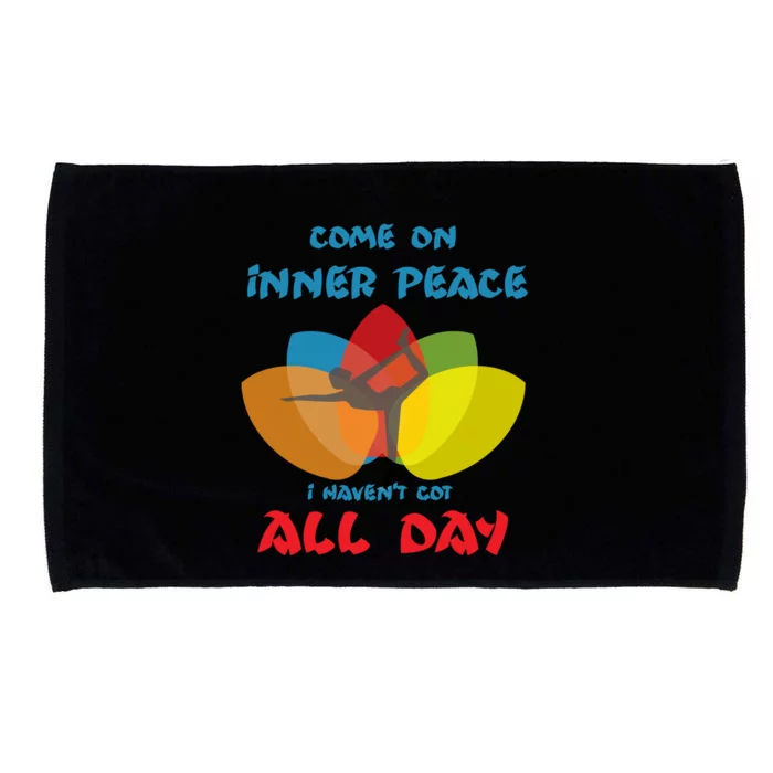 Yoga Gift Balance Inner Peace Chi Harmony Cute Gift Microfiber Hand Towel