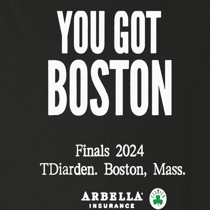 You Got Boston Finals 2024 Toddler Long Sleeve Shirt