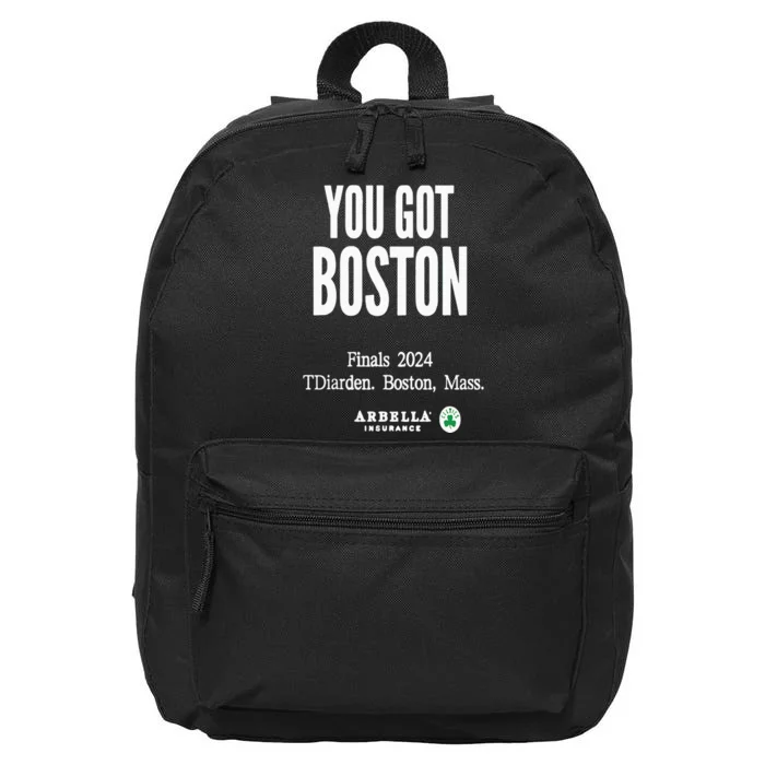 You Got Boston Finals 2024 16 in Basic Backpack