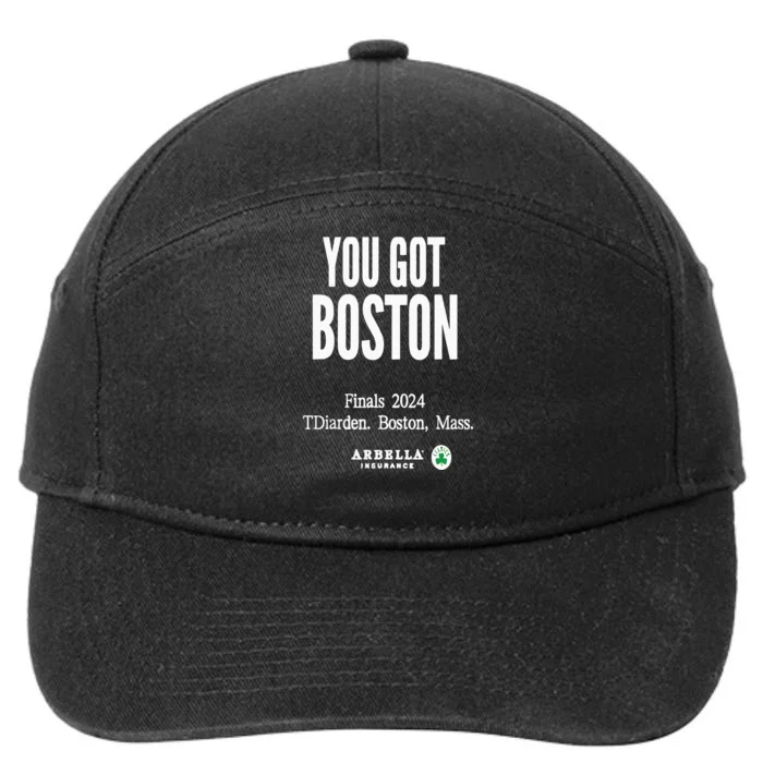 You Got Boston Finals 2024 7-Panel Snapback Hat