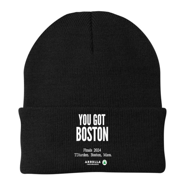 You Got Boston Finals 2024 Knit Cap Winter Beanie