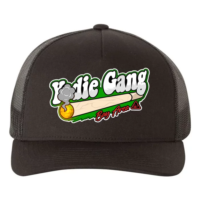 Yodie Gang Bay Area Baseball Logo Yupoong Adult 5-Panel Trucker Hat