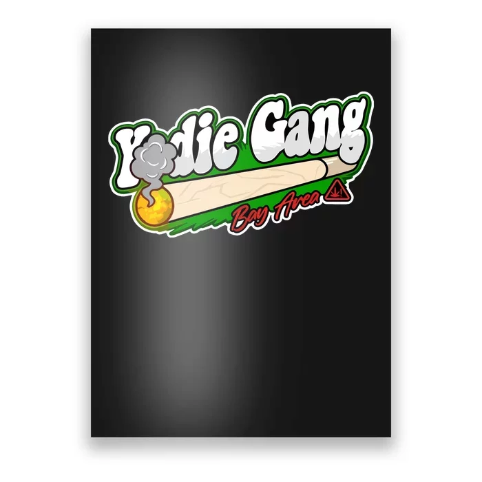 Yodie Gang Bay Area Baseball Logo Poster