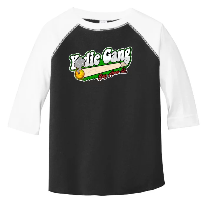 Yodie Gang Bay Area Baseball Logo Toddler Fine Jersey T-Shirt