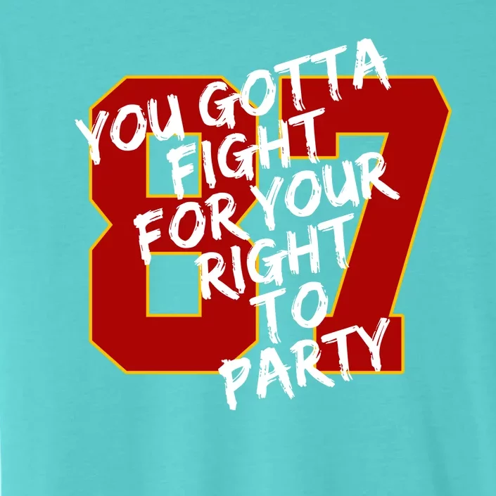 You Gotta Fight For Your Right To Party Kansas 87 ChromaSoft Performance T-Shirt