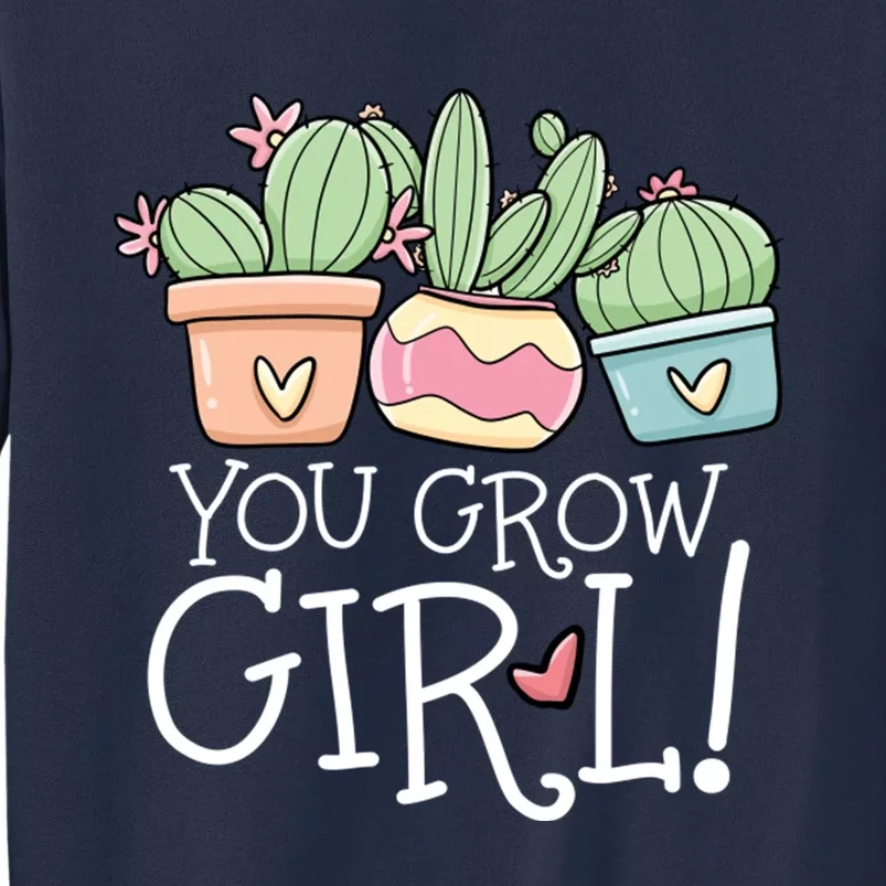 You Grow Girl Succulent Sweatshirt