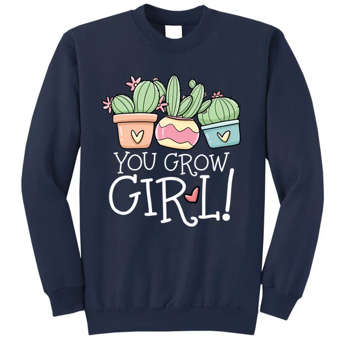 You Grow Girl Succulent Sweatshirt