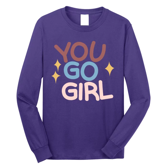 You Go Girl Retro Long Sleeve Shirt