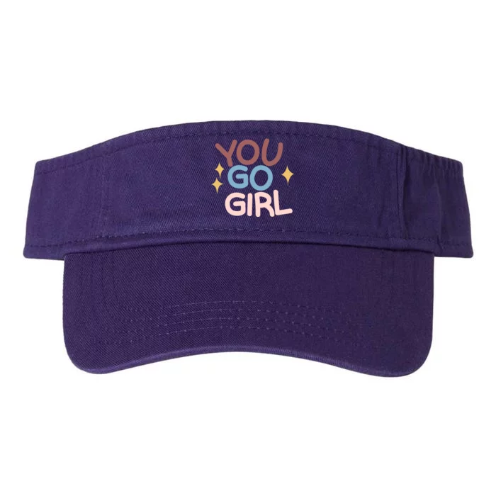 You Go Girl Retro Valucap Bio-Washed Visor