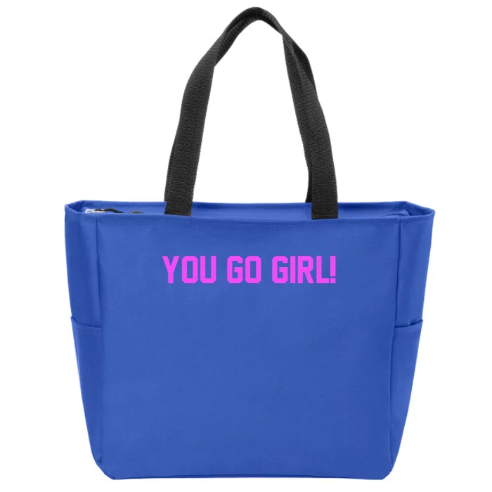 You Go ! Gift Zip Tote Bag