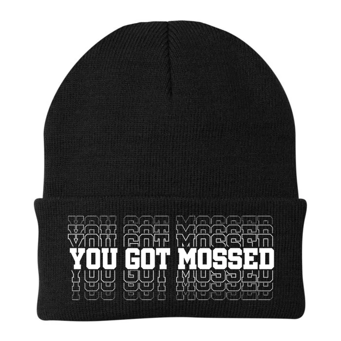 You Got Mossed Knit Cap Winter Beanie