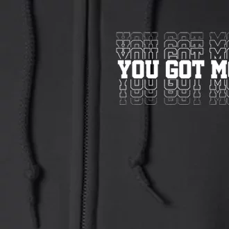 You Got Mossed Full Zip Hoodie