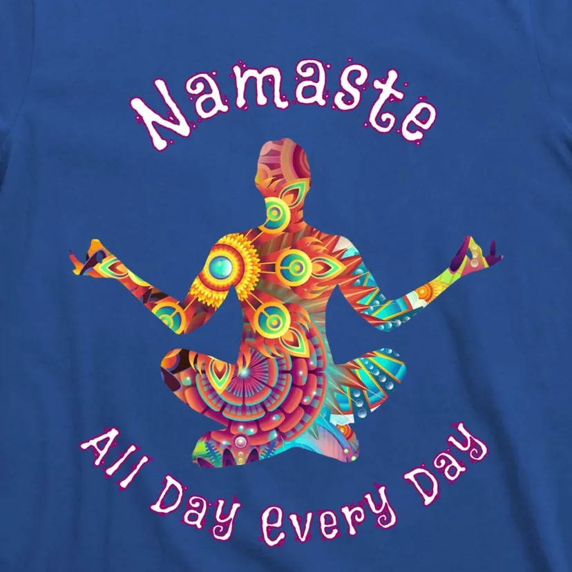 Yoga Gift Namaste All Day Every Day Yoga Pose Gift T-Shirt