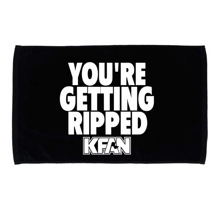 YouRe Getting Ripped Microfiber Hand Towel