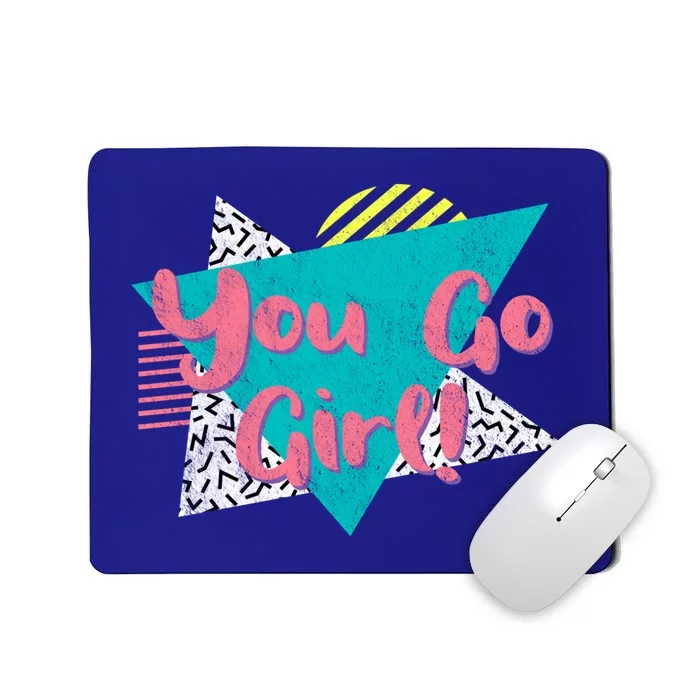 You Go ! Retro Vintage 80's 90's 'S Or Gift Cool Gift Mousepad