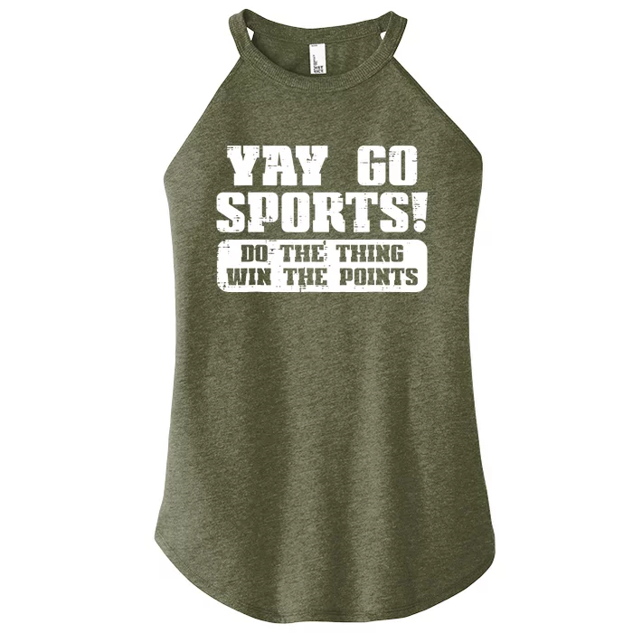 Yay Go Sports American Football Game Day Women’s Perfect Tri Rocker Tank