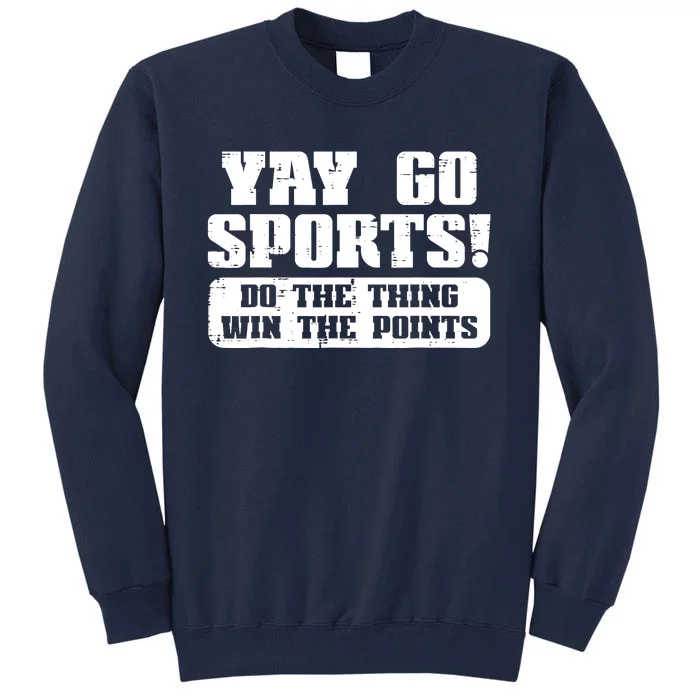 Yay Go Sports American Football Game Day Tall Sweatshirt