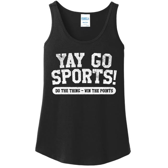 Yay Go Sports! Funny Sports Ladies Essential Tank