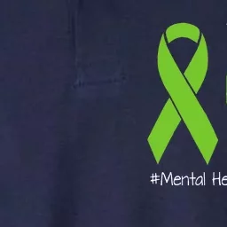 You Good Sis Mental Health Matters Awareness Green Ribbon Softstyle Adult Sport Polo