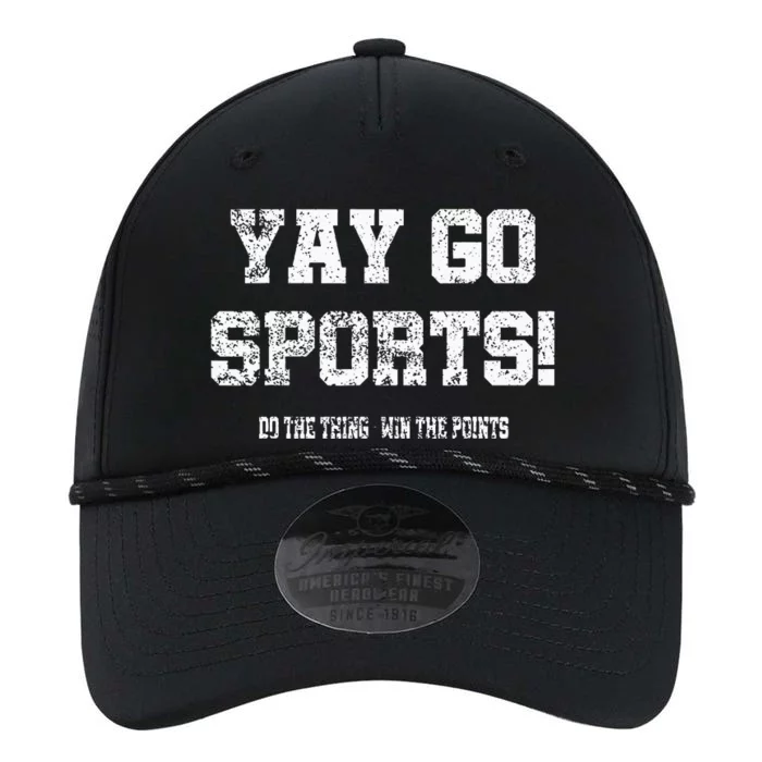 Yay Go Sports! Funny Sports Performance The Dyno Cap