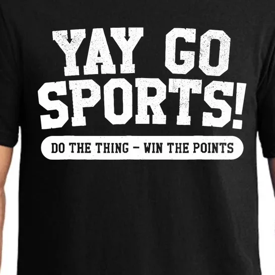 Yay Go Sports! Funny Sports Pajama Set