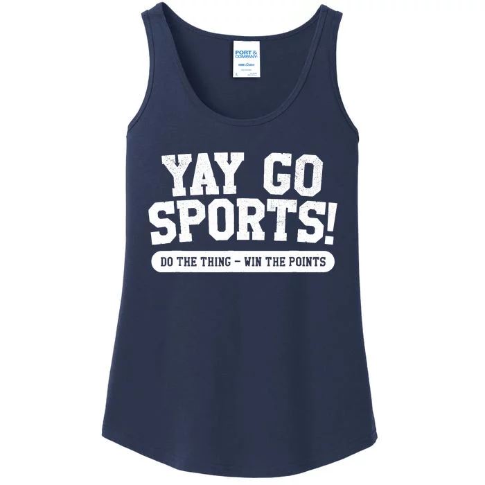 Yay Go Sports! Funny Sports Ladies Essential Tank