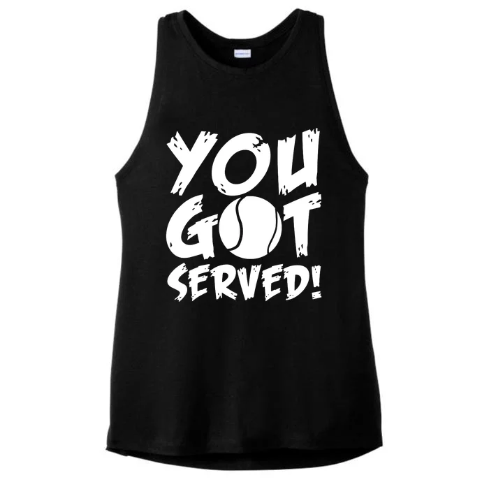 You Got Served Ladies Tri-Blend Wicking Tank