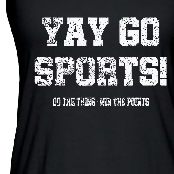 Yay Go Sports! Funny Sports Ladies Essential Flowy Tank