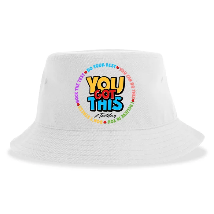 You Got This #Test Day Sustainable Bucket Hat