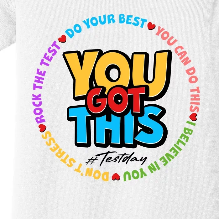 You Got This #Test Day Baby Bodysuit