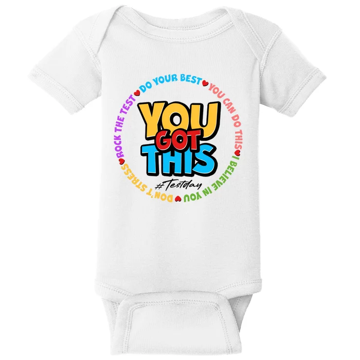 You Got This #Test Day Baby Bodysuit