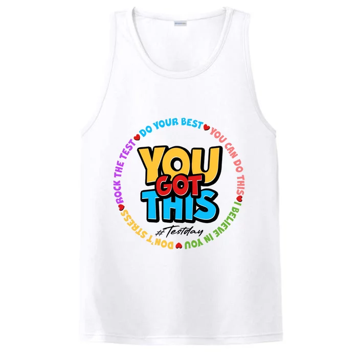 You Got This #Test Day Performance Tank