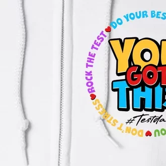 You Got This #Test Day Full Zip Hoodie