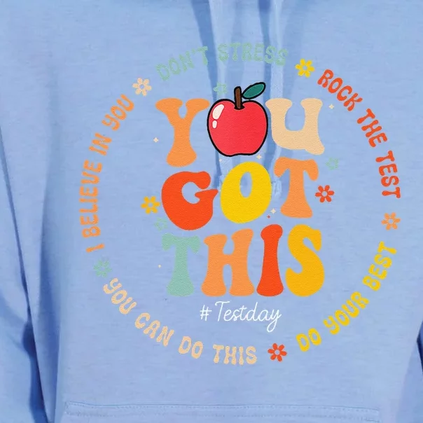 You Got This Motivational Testing Day Teacher Student Unisex Surf Hoodie