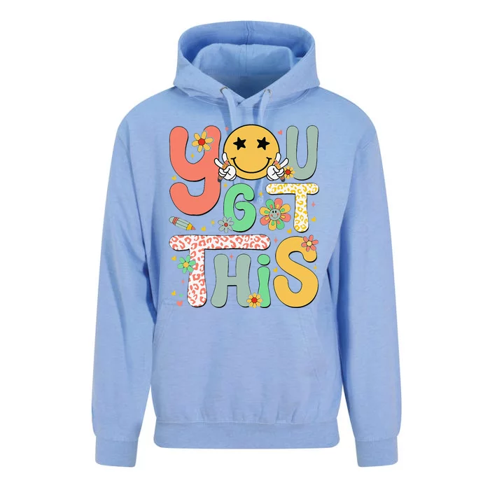 You Got This Motivational Testing Day Teacher Students Unisex Surf Hoodie