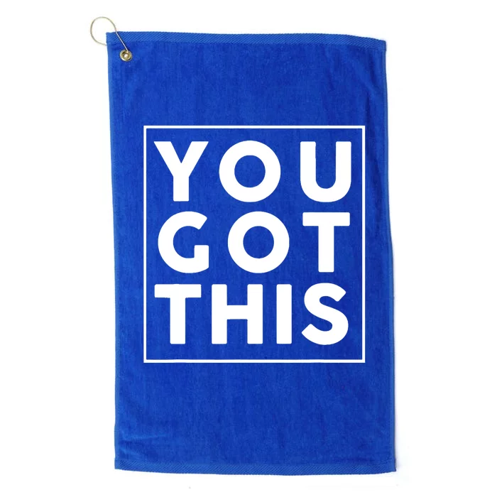 You Got This Motivational Platinum Collection Golf Towel