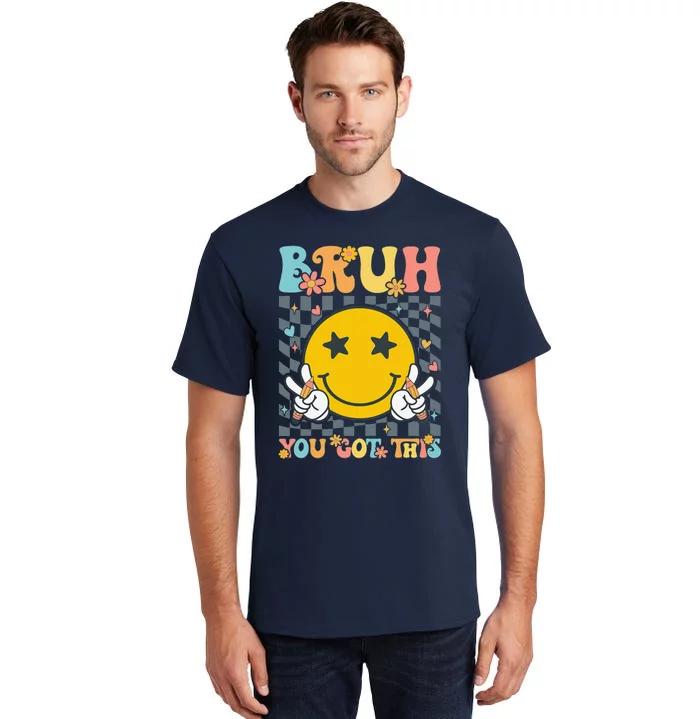 You Got This Testing Day Groovy Motivational Teacher Student Tall T-Shirt