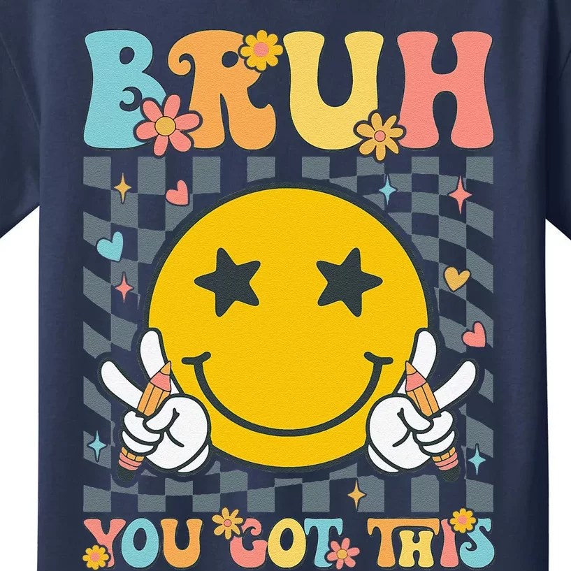 You Got This Testing Day Groovy Motivational Teacher Student Kids T-Shirt