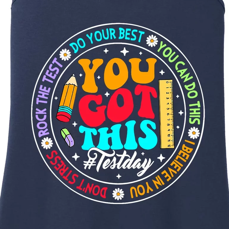 You Got This Testday School Counselor Teacher Testing Ladies Essential Tank