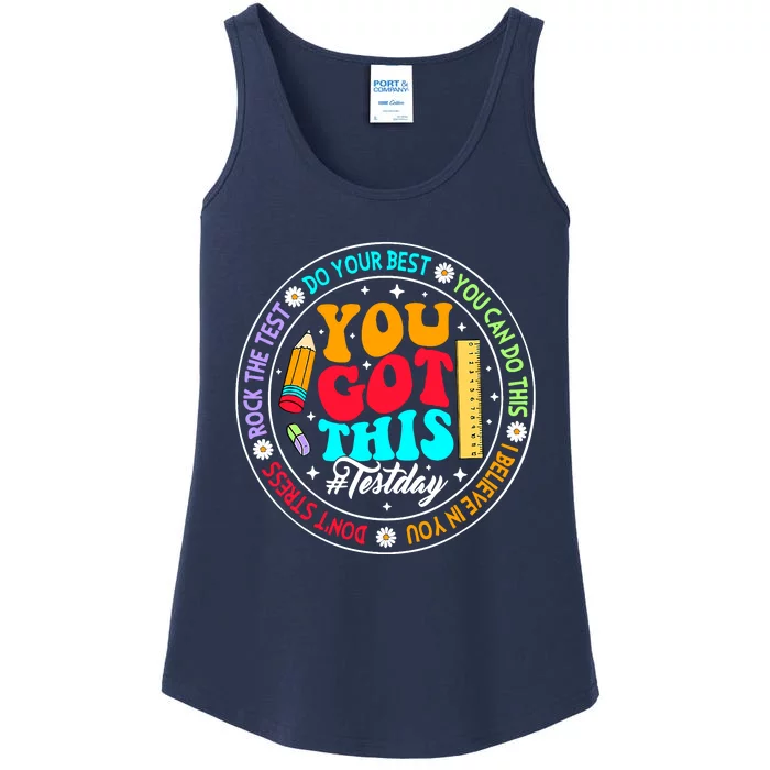 You Got This Testday School Counselor Teacher Testing Ladies Essential Tank