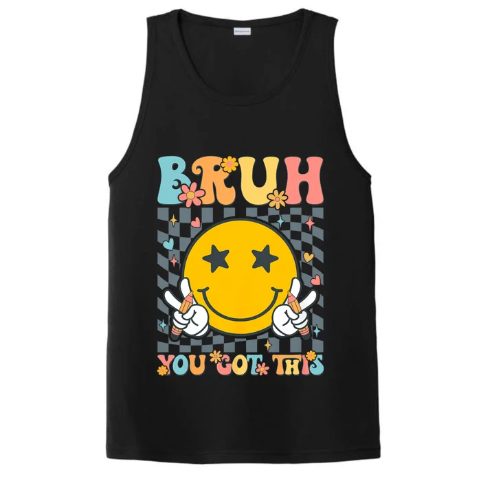 You Got This Testing Day Groovy Motivational Teacher Student Performance Tank