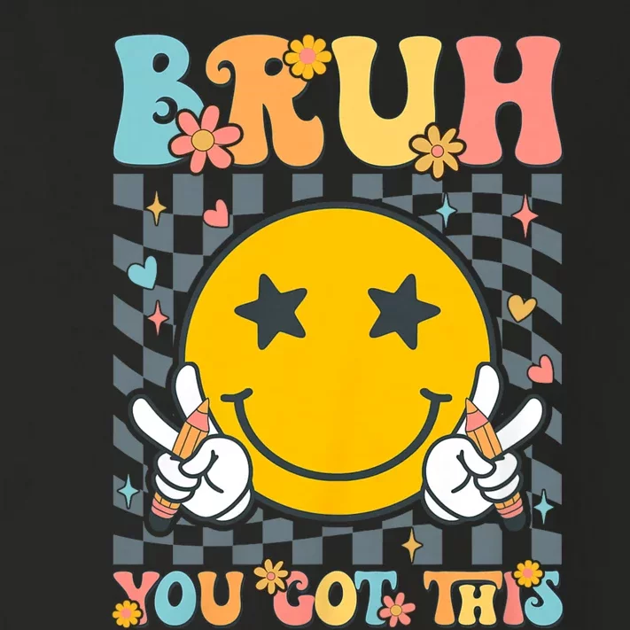 You Got This Testing Day Groovy Motivational Teacher Student Toddler Long Sleeve Shirt