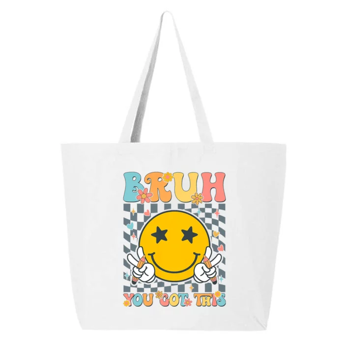 You Got This Testing Day Groovy Motivational Teacher Student 25L Jumbo Tote