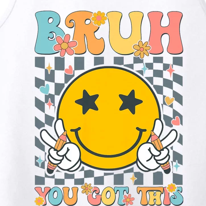 You Got This Testing Day Groovy Motivational Teacher Student Performance Tank