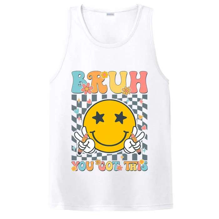 You Got This Testing Day Groovy Motivational Teacher Student Performance Tank