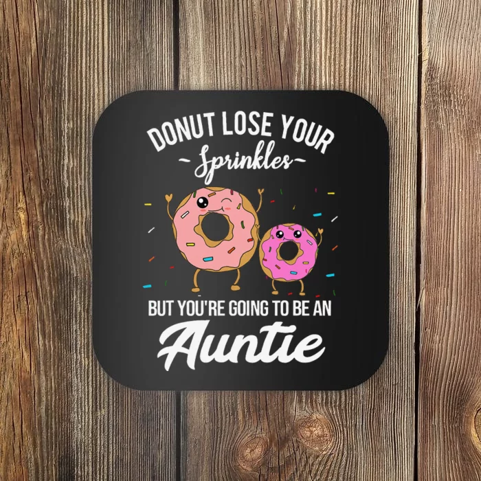 You're Going to be an Auntie Pregnancy Announcement Funny Coaster